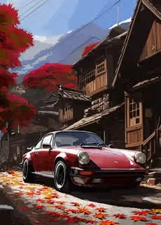 Retro Porsche