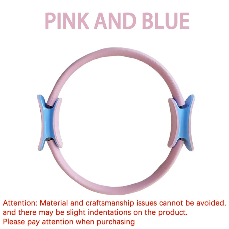 Yoga Fitness Pilates Ring Yoga Ring Open Back Ring Magic Ring Pelvic Floor Muscle Training Yoga Supplies Pilates Ring