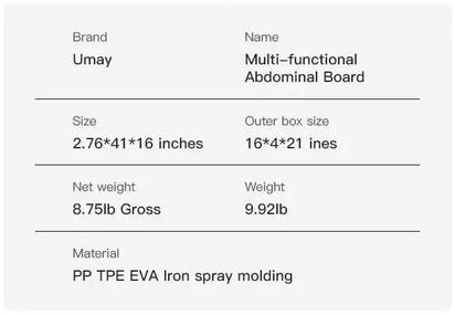 PeryNova Multi-Function Exercise Board™