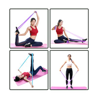 Long Training Stretch Bands Yoga Pilates Resistance Band for Physical Lower Body home Strength Elastic Exercise Bands