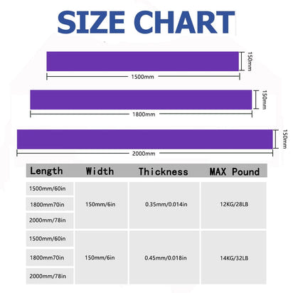 Long Training Stretch Bands Yoga Pilates Resistance Band for Physical Lower Body home Strength Elastic Exercise Bands