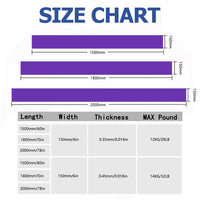 Long Training Stretch Bands Yoga Pilates Resistance Band for Physical Lower Body home Strength Elastic Exercise Bands