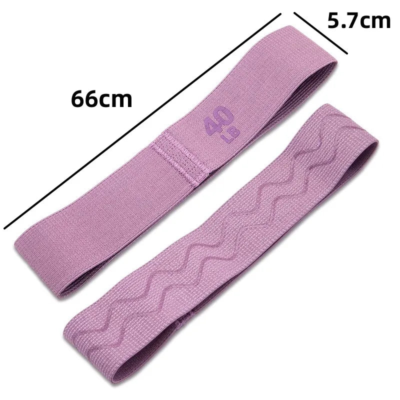2025 Fabric Elastic Bands Fitness Resistance Bands Yoga Pilates Hip Circle Expander Bands Gym Training Home Workout Equipment
