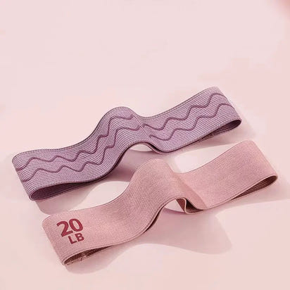 2025 Fabric Elastic Bands Fitness Resistance Bands Yoga Pilates Hip Circle Expander Bands Gym Training Home Workout Equipment